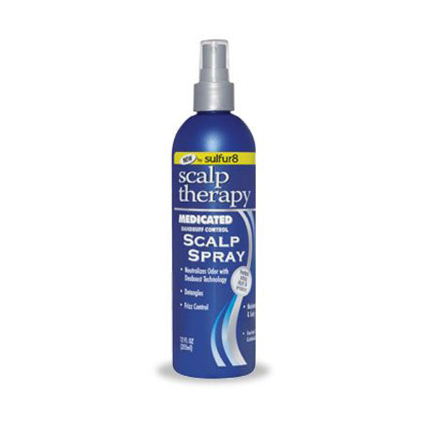 Sulfur 8 Medicated Dandruff Control Scalp Spray 12oz